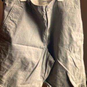 Mens lived-in straight grey shorts